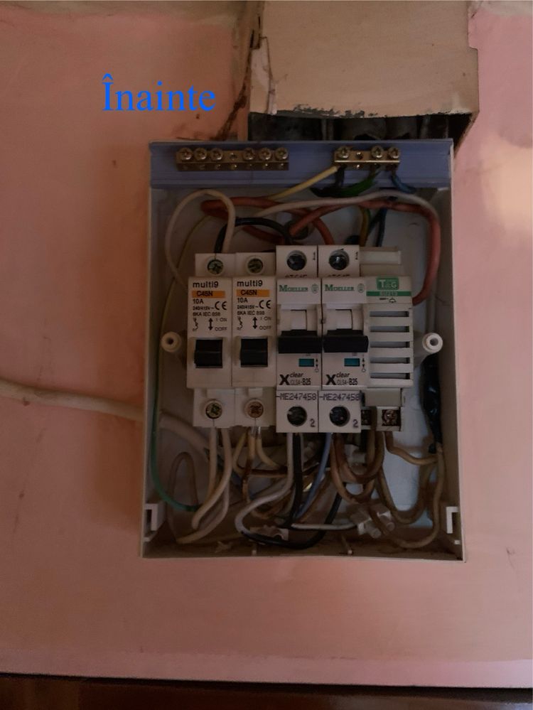 Electrician instalații rezidențiale si intervenți.