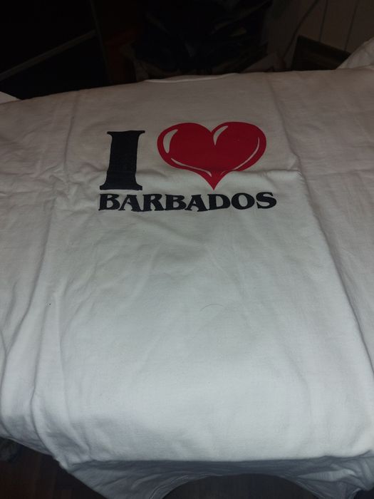 Две унисекс тениски "Барбадос "
