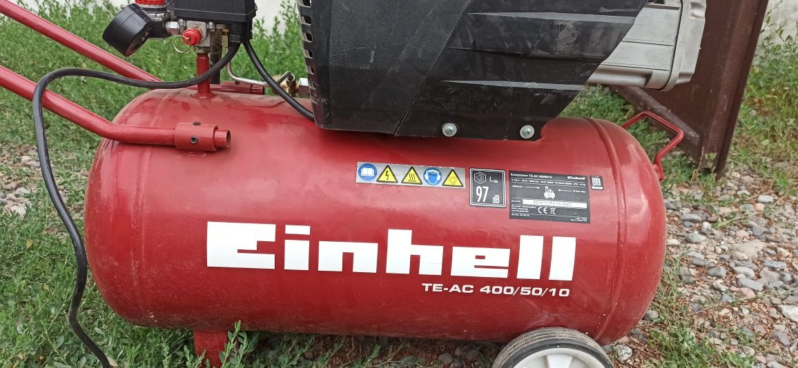 Компрессор сатам einhell 400/50/10 50л