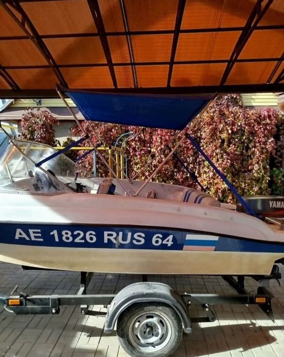 Продаётся катер с мотором Yamaha 55 2 такта