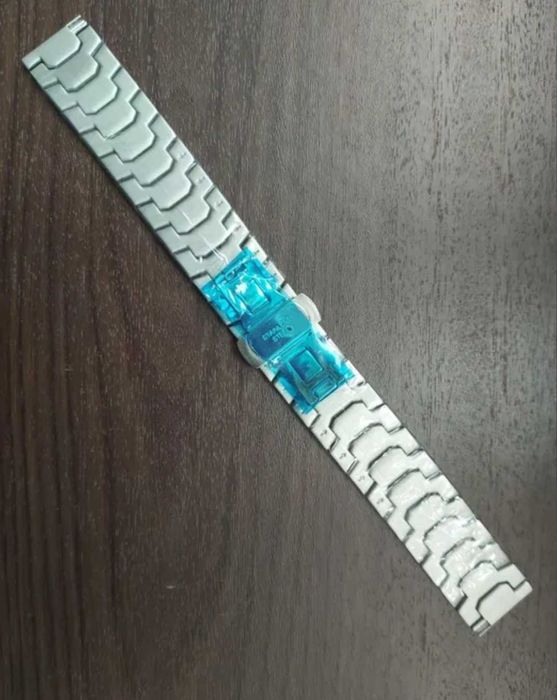 Bratara de ceas din inox cu zale pline model solzi reptila