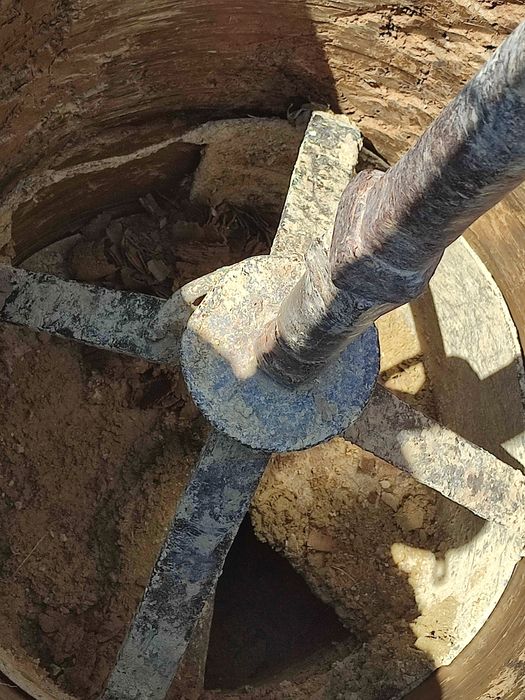 Fose de calizare tub beton