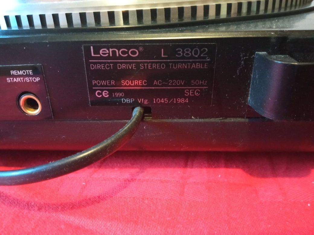 pick up LENCO  L 3802 direct drive
