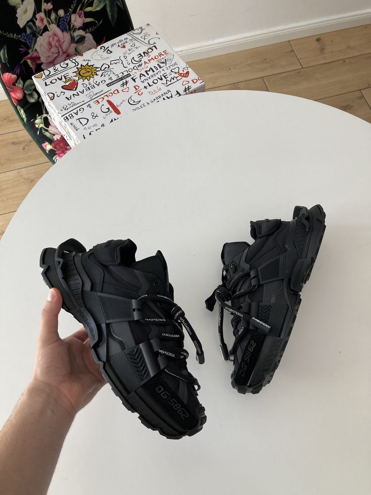Adidasi / Sneakers Dolce&Gabbana Space Negru