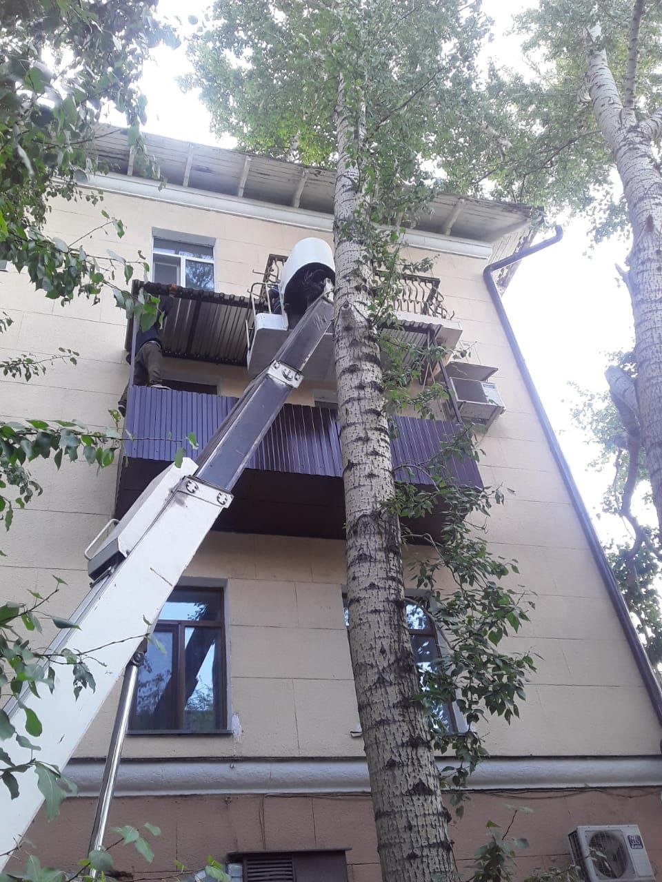 Расширение балкон