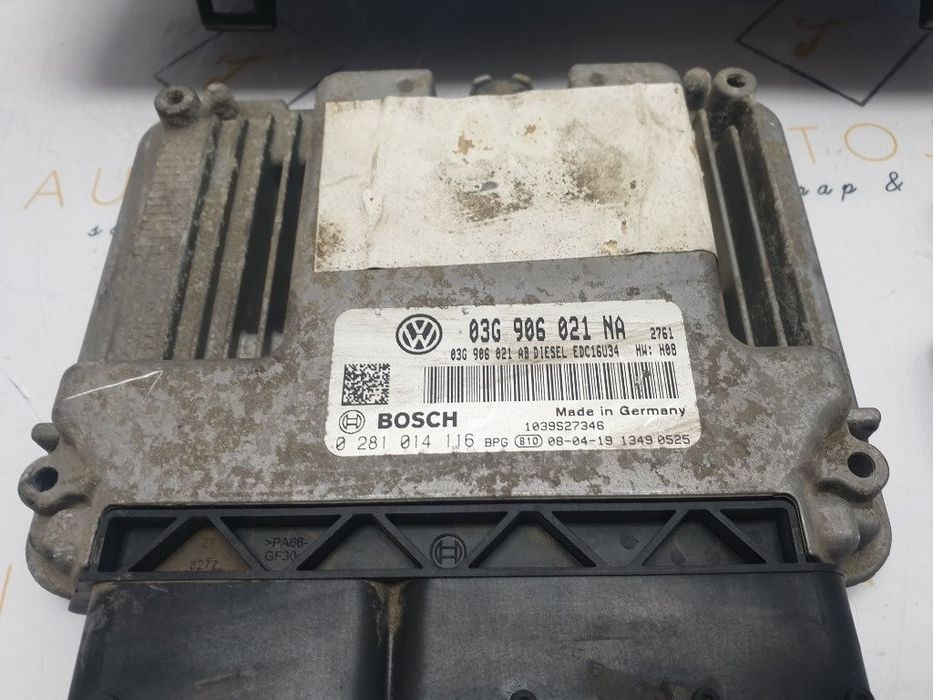 Kit pornire VOLKSWAGEN GOLF V Variant 1K5 2007 - 2009 TDI 4motion BLS BOSCH 0281014116 EDC16U34 03G906021NA  ; 1K0920864B