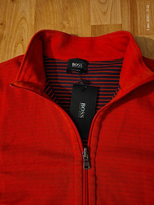 Толстовка-кардиган двухсторонняя Hugo Boss (Германия),оригинал,р-р 50