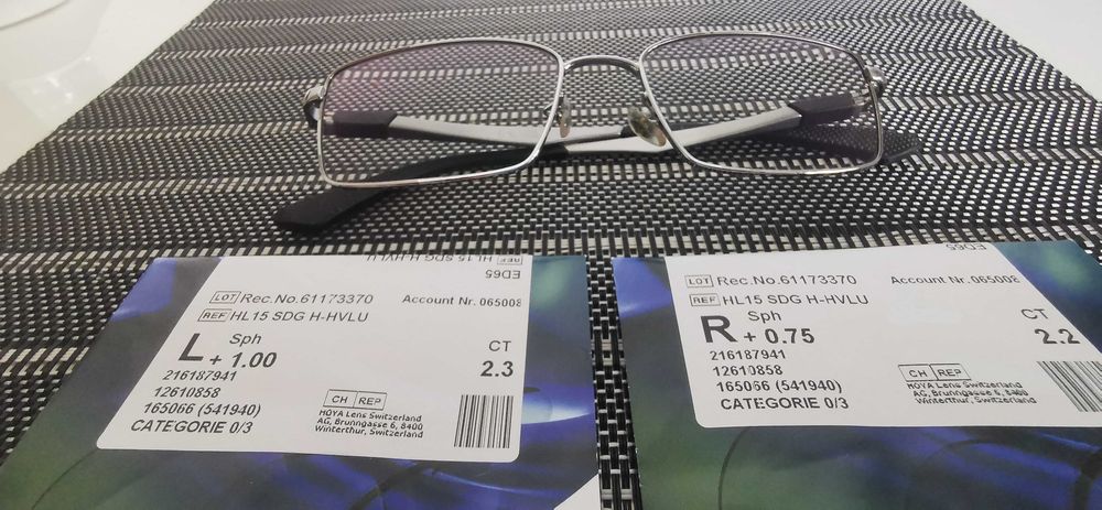 Ray Ban Ochelari pt distanta lentile heliomate Hoya +1.00/+0.75 UV