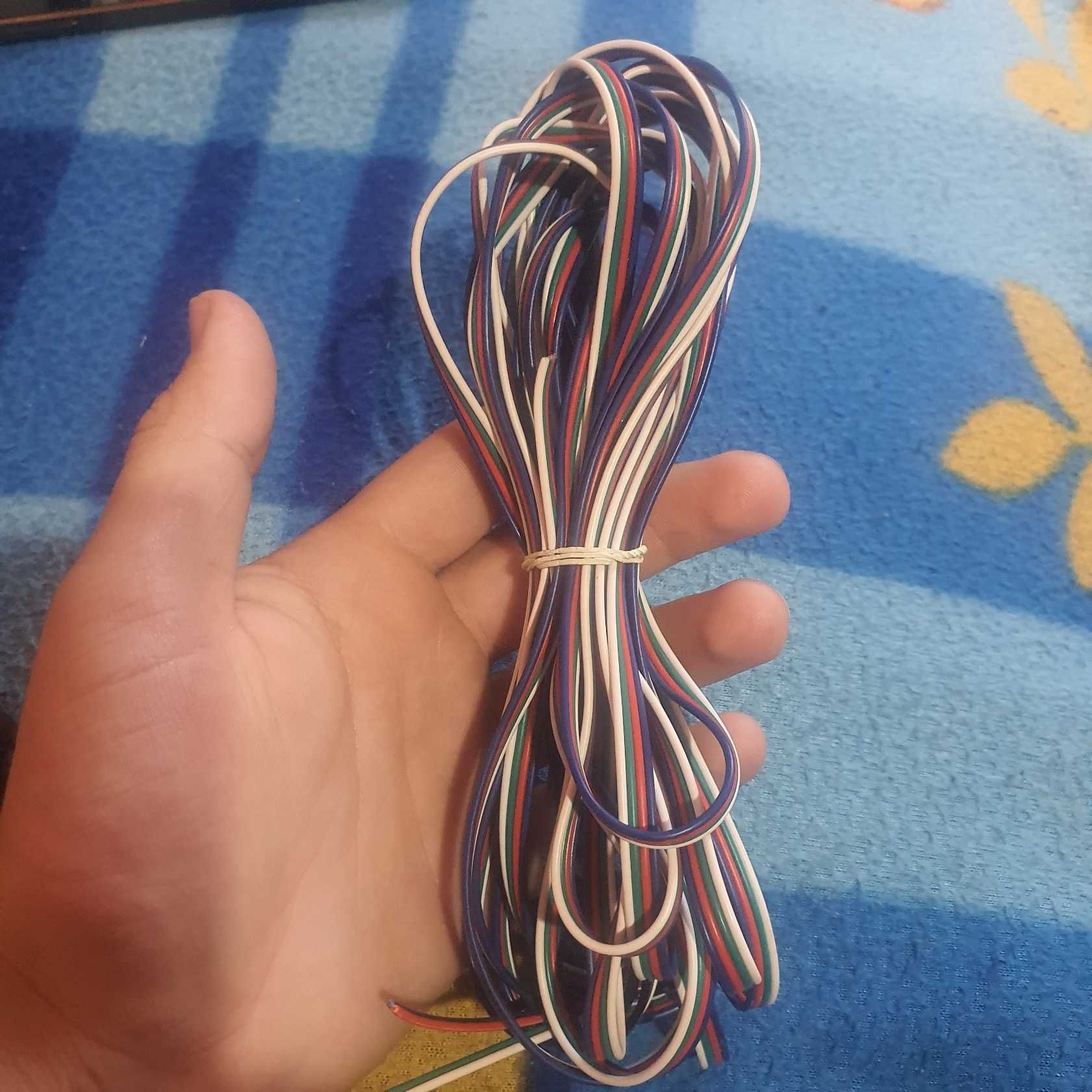 Cablu de conexiune banda LED RGB-Mufe de conexiune rapida-Alimentare