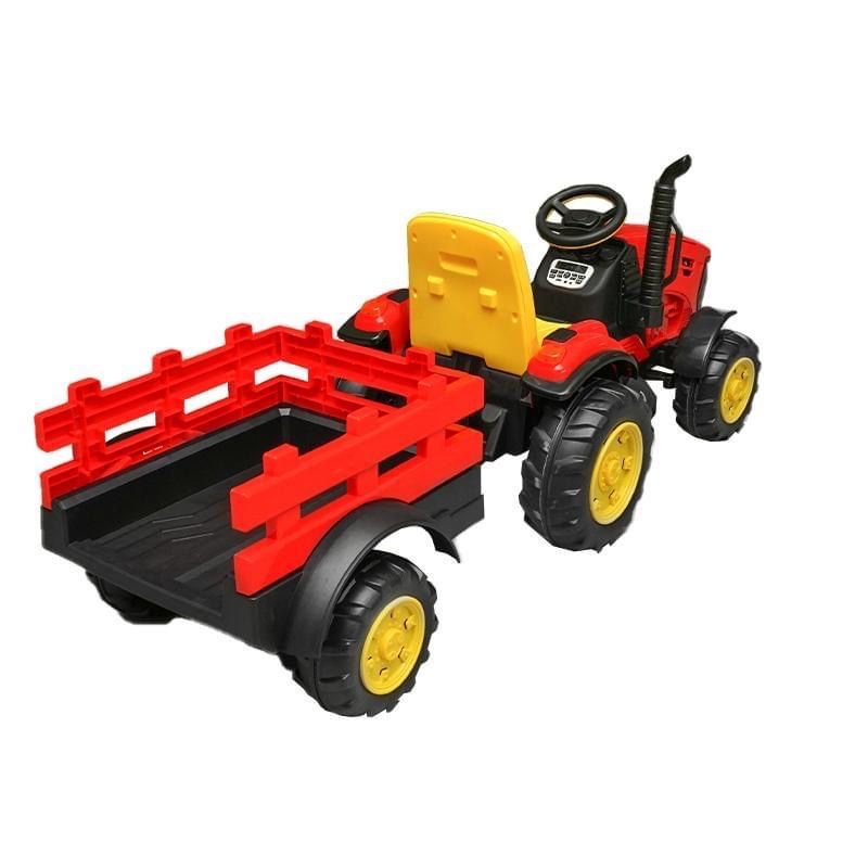 Tractor electric cu telecomanda si baterie pt copii pana la 30kg