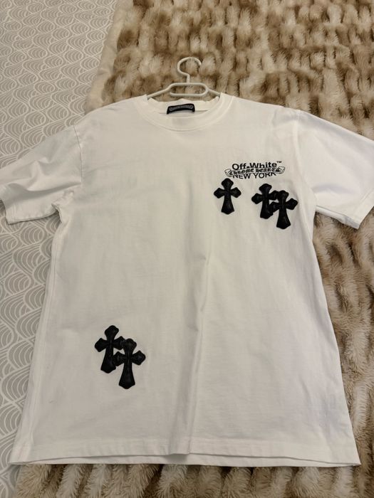 Chrome Hearts / Off white тениска S oversized