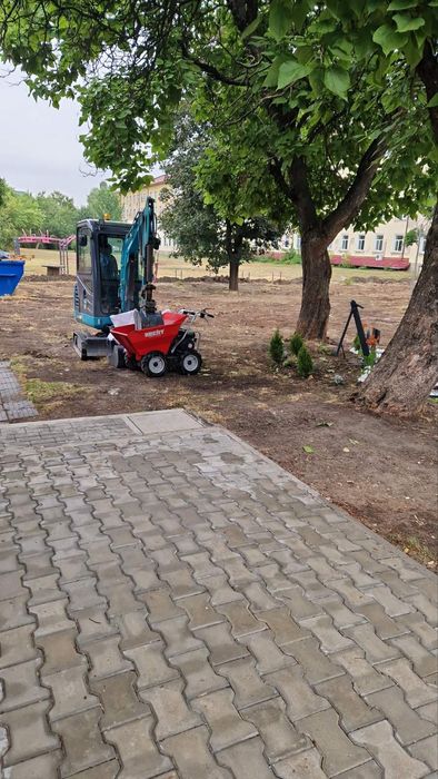 Услуги с мини багер