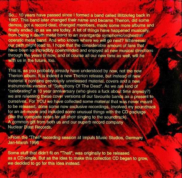 Therion - Colectie CD