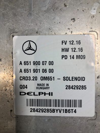 ECU Calculator motor Mercedes Sprinter 2.2CDI A6519000700 CRD3.20 W906