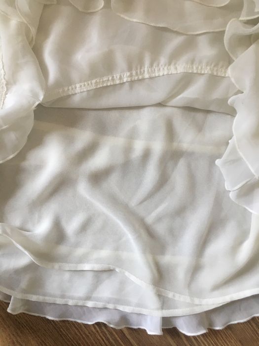 Rochie Asos, alba, nu e transparenta! Mărimea M