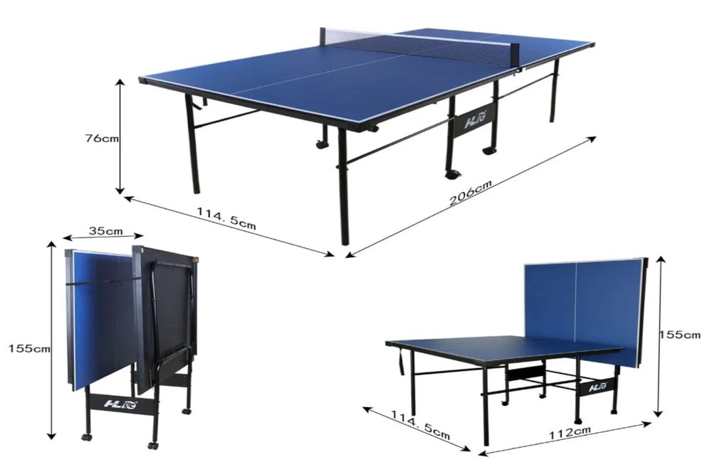 Сгъваема маса за пинг понг с безплатна доставка