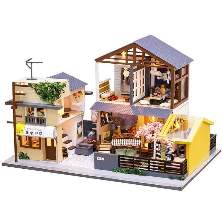 Joc interactiv, educational, miniatura, Orient House, DIY