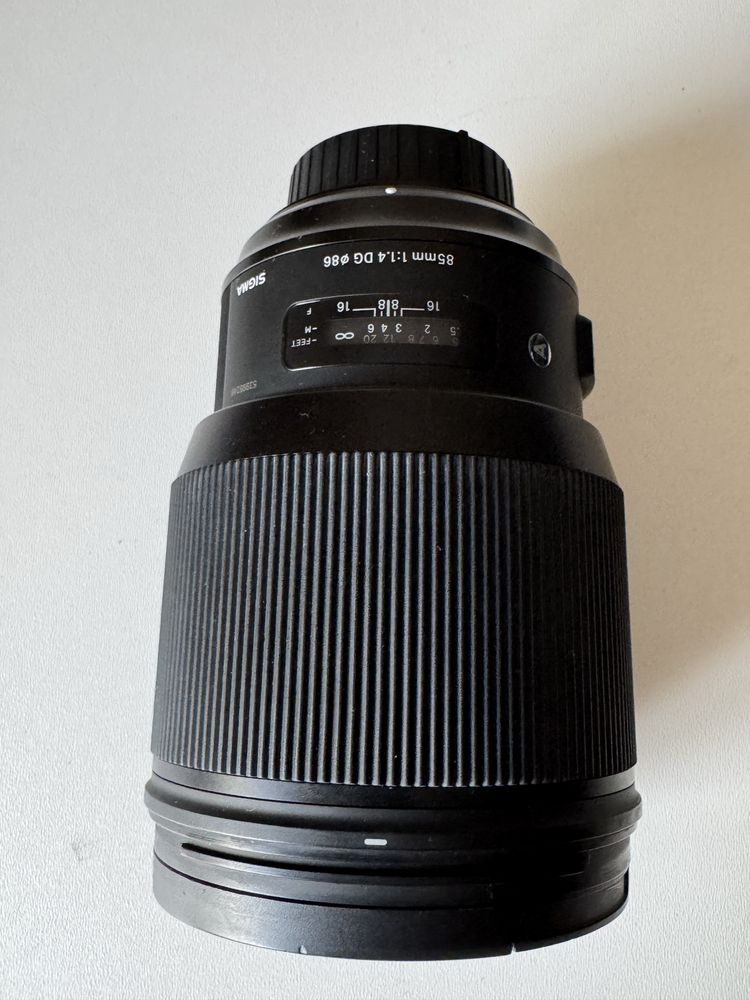Obiective Sigma -Nikon 35 mm, 50 mm, 85 mm f1.4