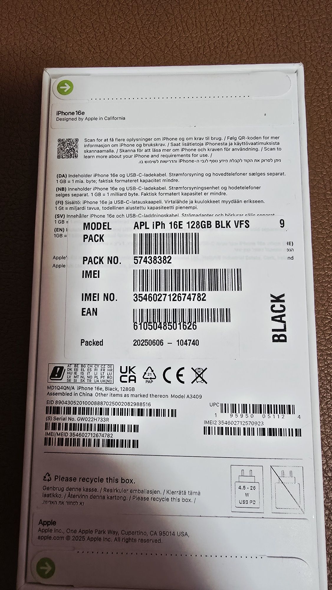 Vând iphone 14 si iphone 16e