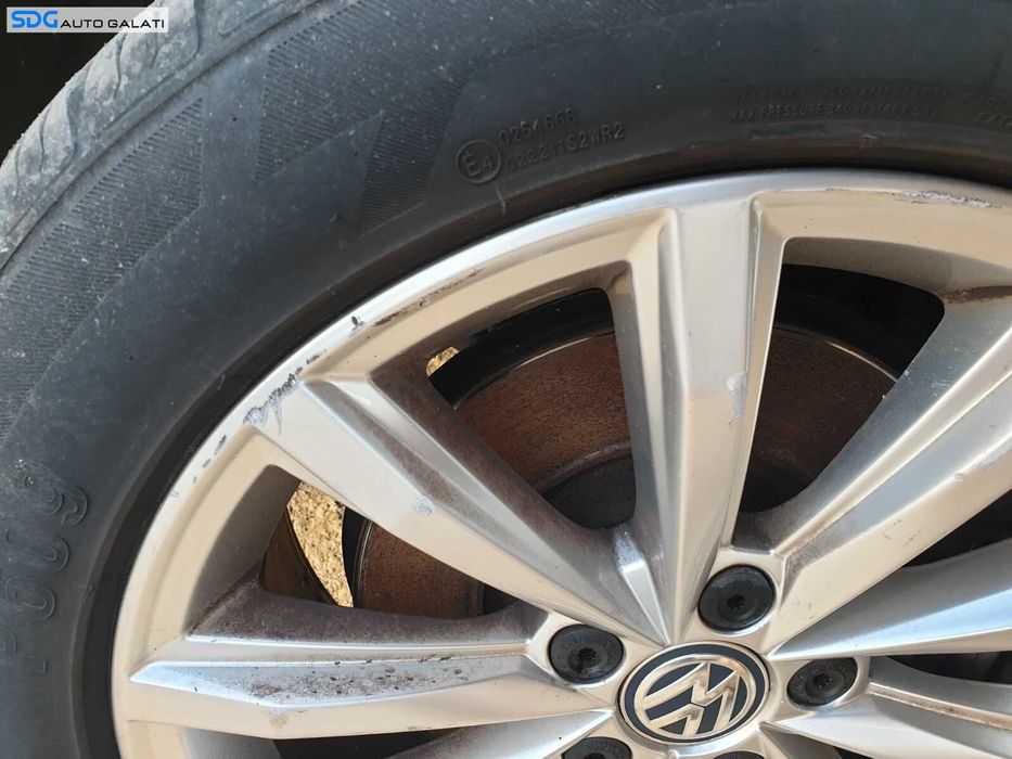 Set 4 Jante Roti Aliaj 215 55 17 R17 Helsinki 5x112 Volkswagen Passat CC 2009 - 2012 [C3931]