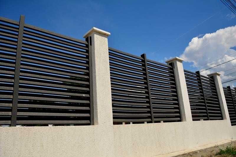 Garduri si porti stil jaluzea, sipca metalica, tabla cutata
