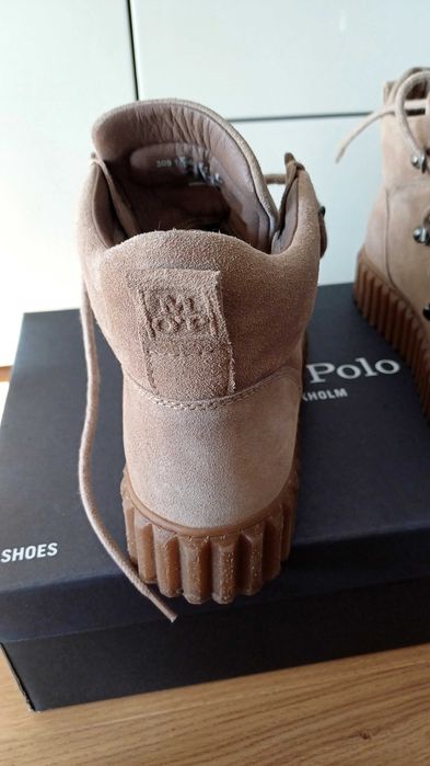 Ghete, cizme piele intoarsa Marc O'Polo