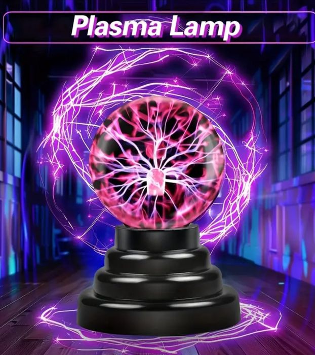 Lampa cu lava cu bila de plasma