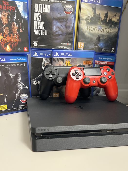 Playstation 4 + 2 джойстика