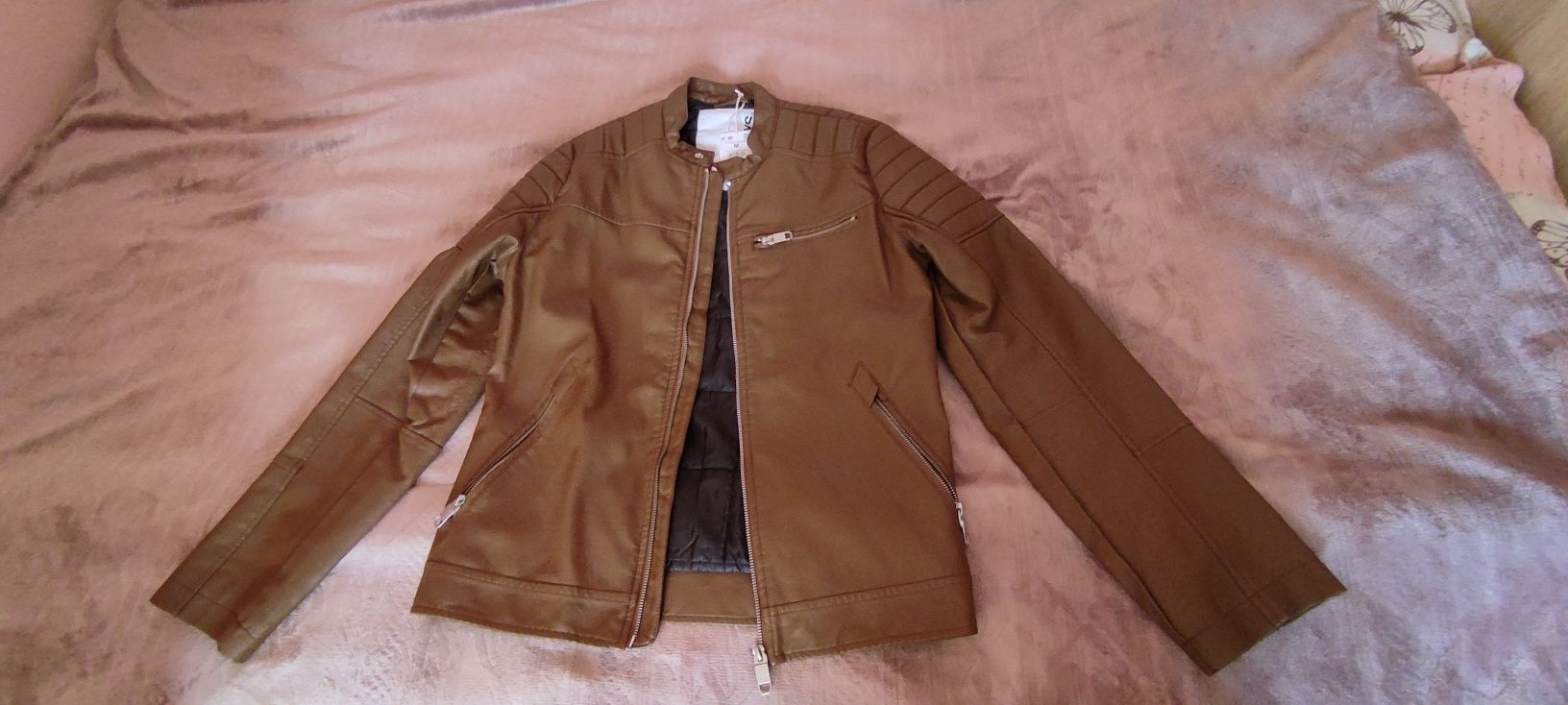 Jacheta imitație piele bărbați Housebrand mărimea M nouă cu etichetă