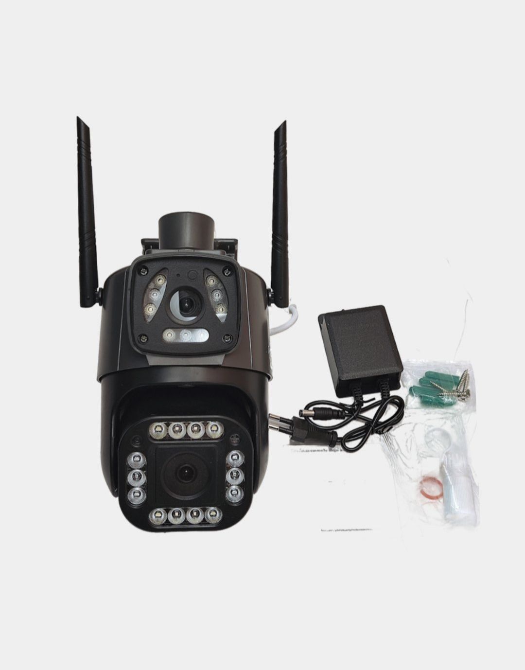 3 koʻzli wifi Video kameralar 360 gradusli. IP smart