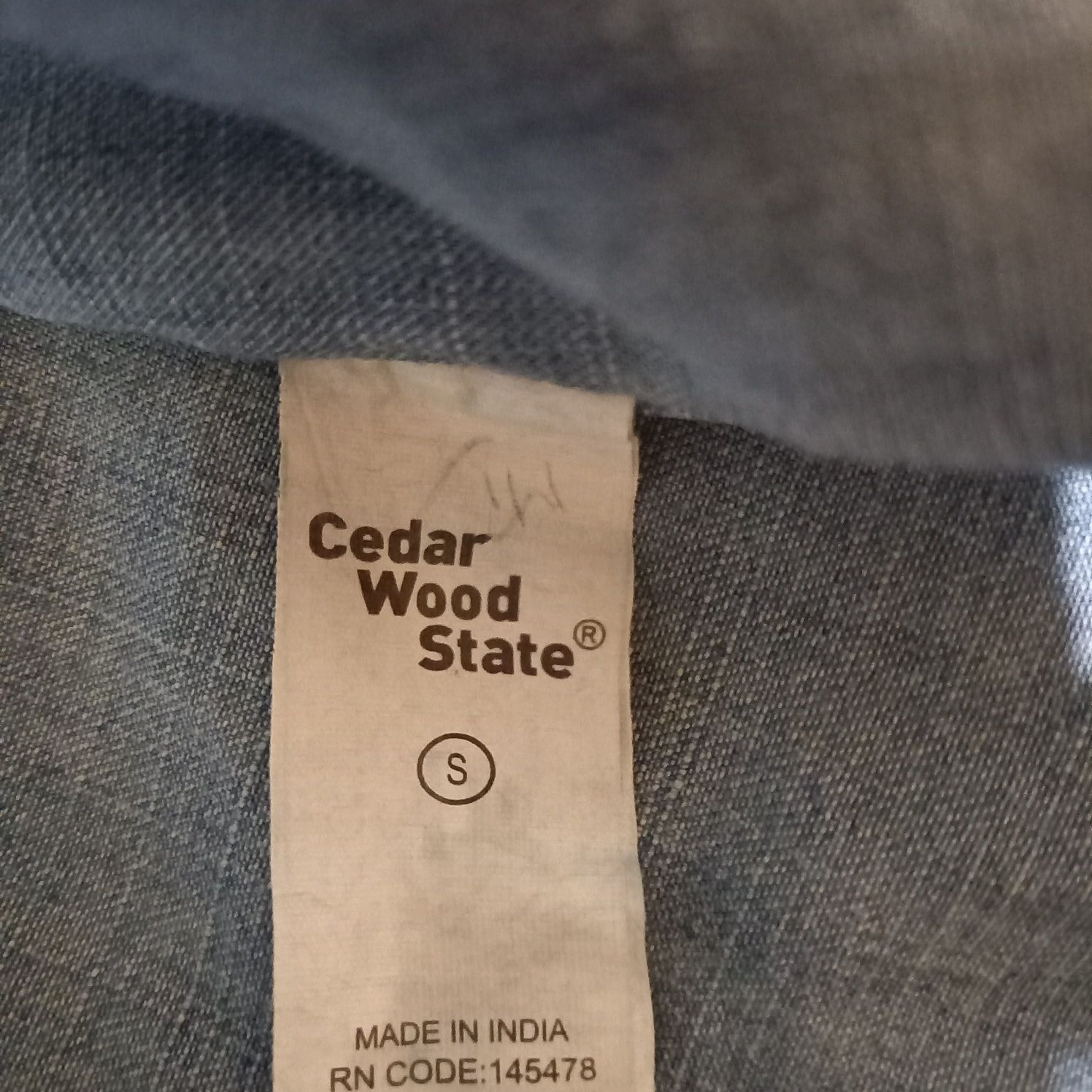 Дънкова риза чисто нова,CedarWoodState размер S