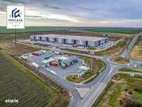 Teren Industrial Arad. Autostrada A1, Centura noua Arad Sud Est, DN69