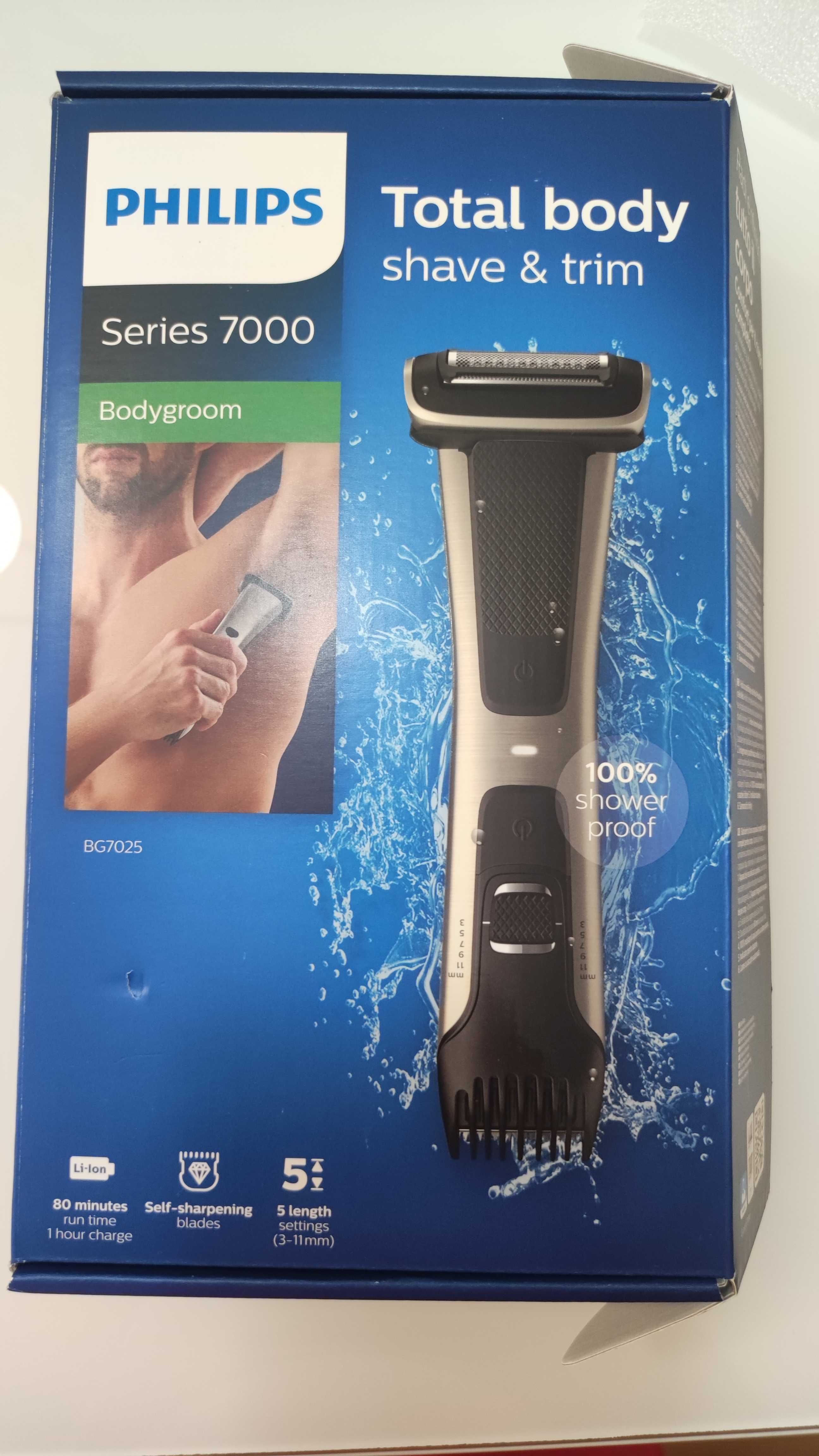 Водоустойчив тример за тяло Philips 7000
