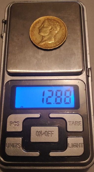 ,, Наполеон с венец " 40 франка