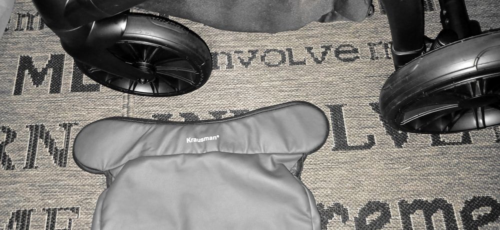 Cărucior/căruț copii 3 în 1 sport+landou+scaun auto Krausman.