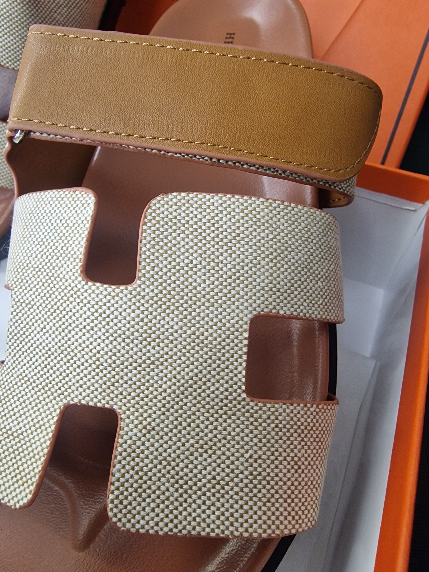 Чехли Hermes Chypre canvas