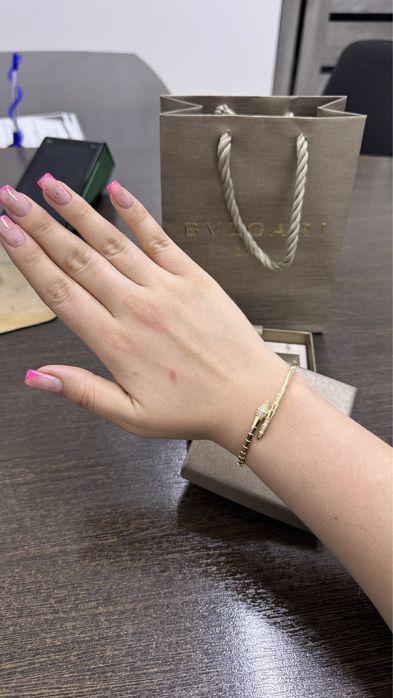 Золото браслет булгари