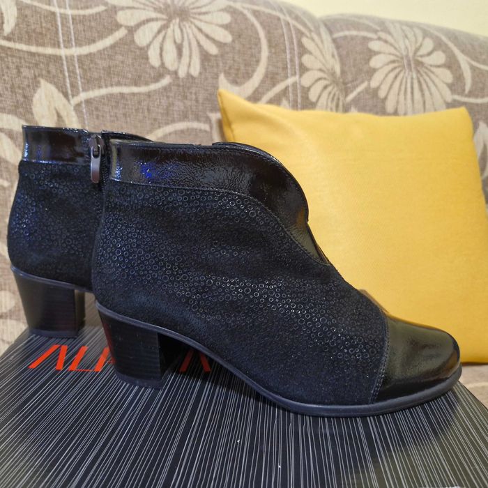 Botine noi, Alpina, marimea 35