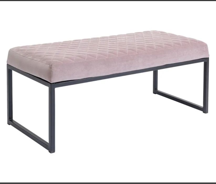 Kare Smart - Bancheta roz negru 90 cm