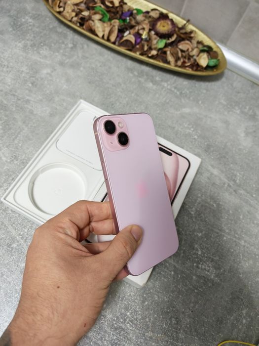 iPhone 15 Plus Rose Fullbox Stare foarte buna totul original