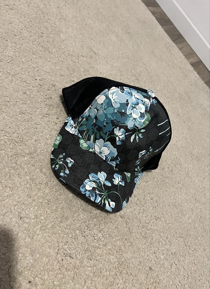 Sepci Gucci Print Monogram Trucker(Blue/Pink/Wolves/Blue&Black)