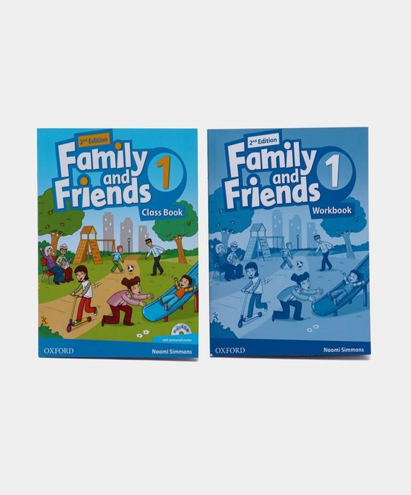 Доставка. Family and Friends 0-6 class book+workbook