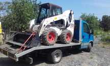 Inchiriez bobcat cu picon si buldoexcavator