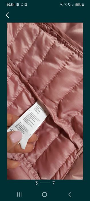 Geaca/jacheta roz 36/S /M noua