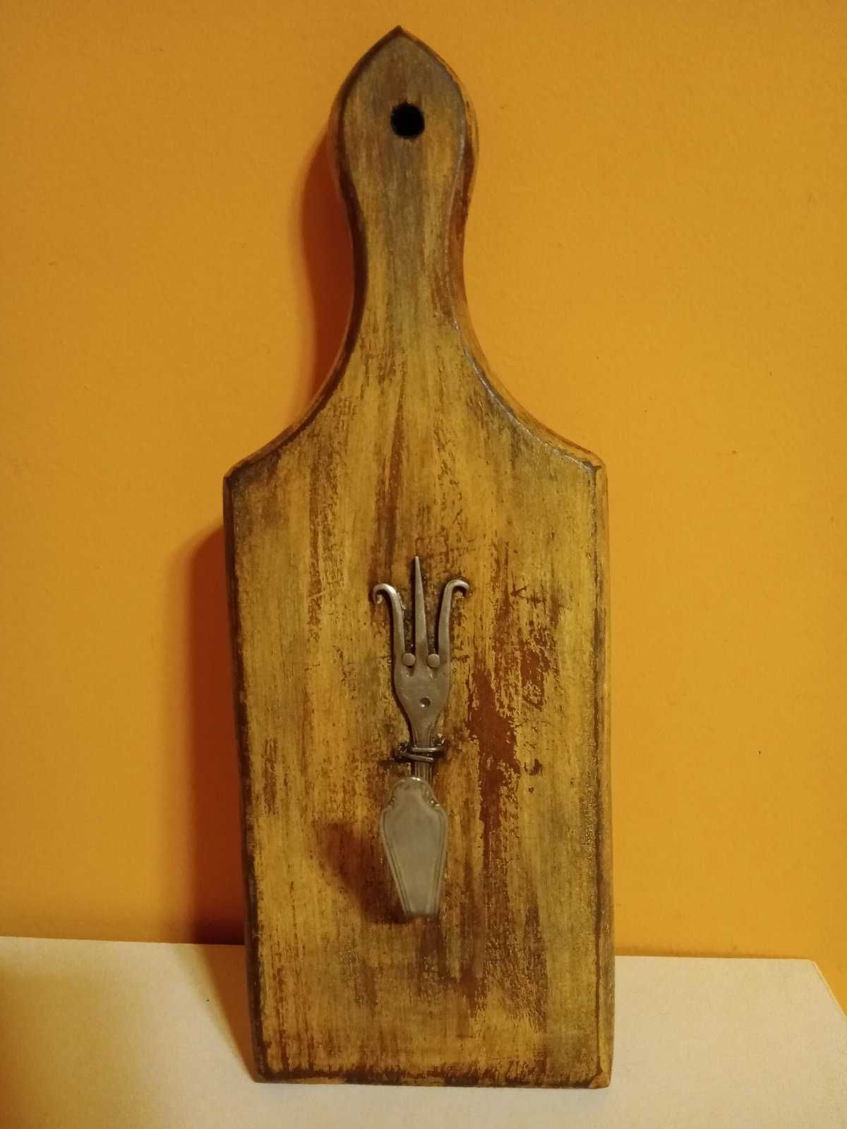 дървена арт закачалка Прованс