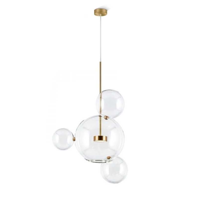 Стъклен LED Пендел Orbital 4