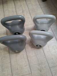 Set kettlebell greutate de 6 și 8 kg