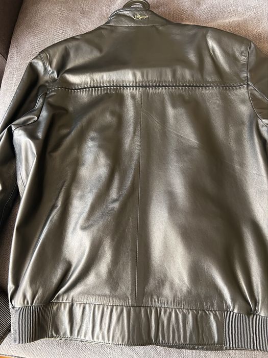 Мъжко кожено яке - ново.