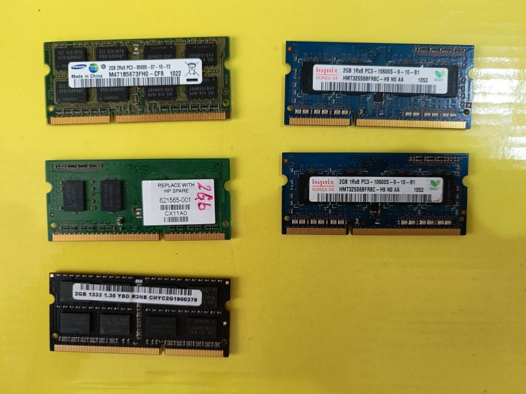 ОЗУ DDR3 все планки по 2GB