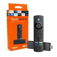 Firestick Amazon FIRE TV STICK 4K Ultra HD Alexa Voice remote
